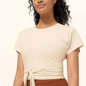 Lululemon wrap t-shirt sz2